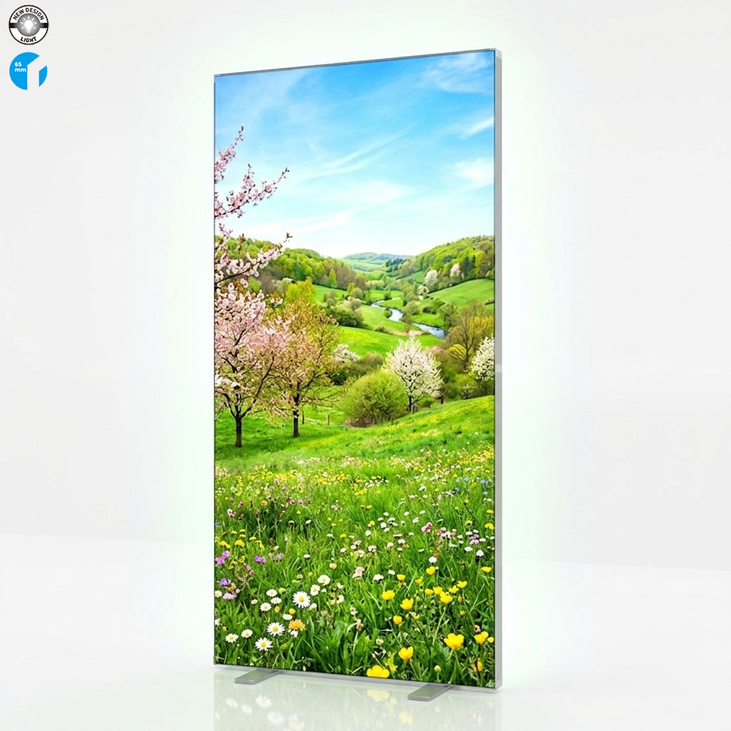 65mm SEG Slim Free Standing Lightbox E99A01