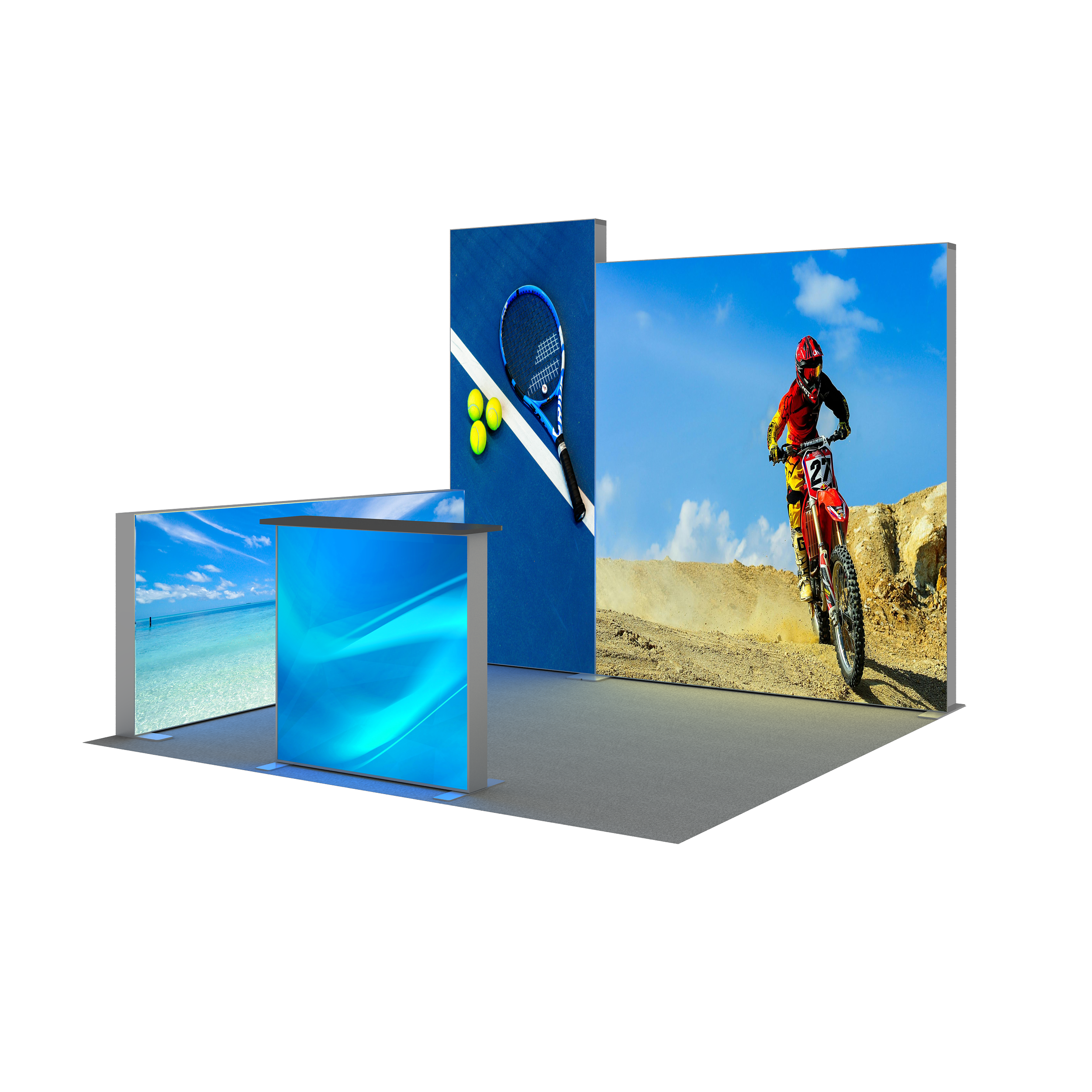 10ftx10ft 120mm SEG Booth Solution 103 R1(A2C1)