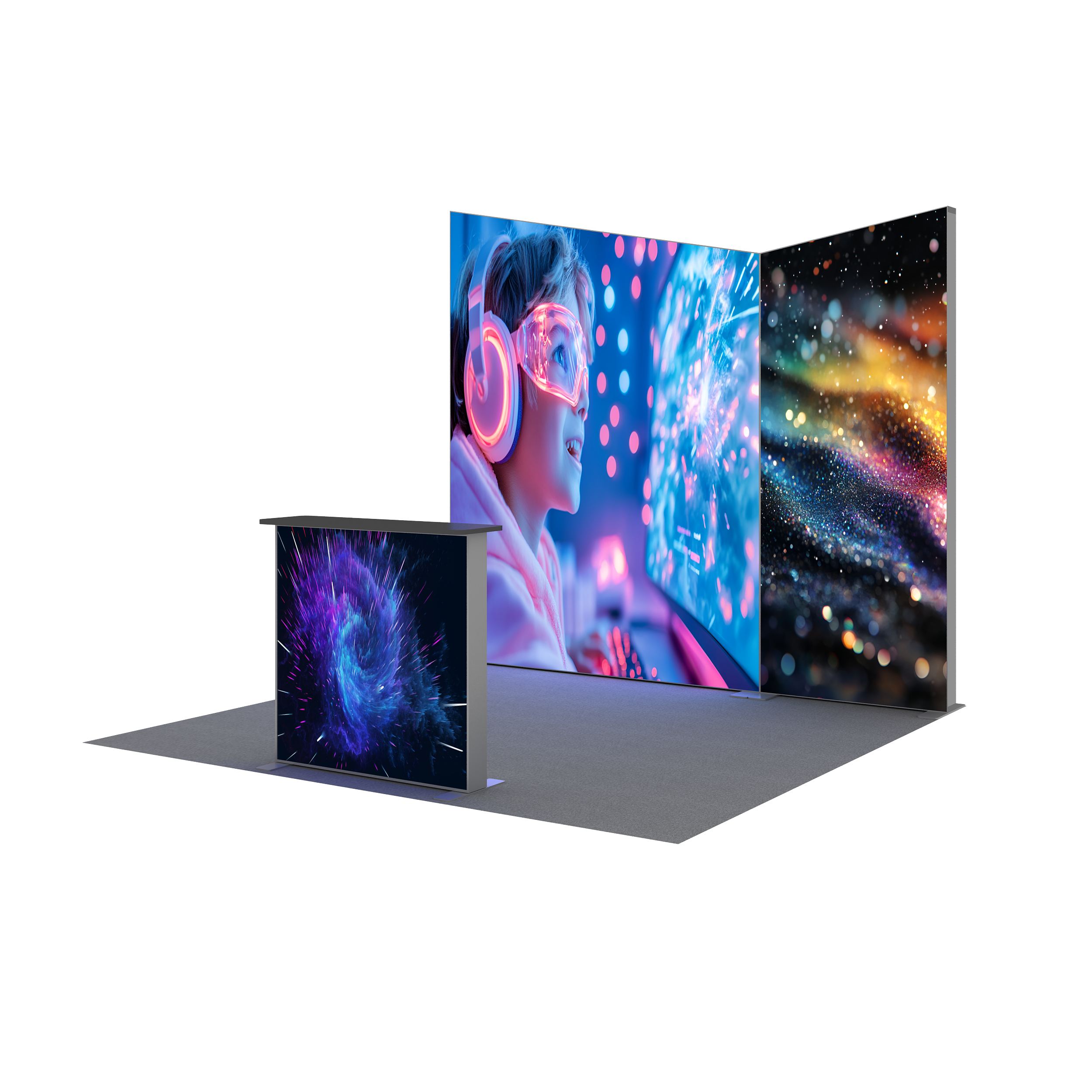 10ftx10ft 120mm SEG Booth Solution 104 R1(C3A3)