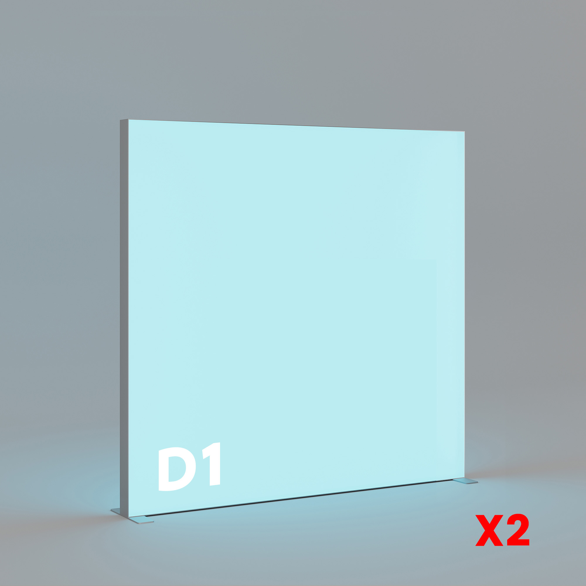 20ftx10ft 120mm SEG Lightbox Exhibtion Booth Solution 204 R1(B4D1D1B4)