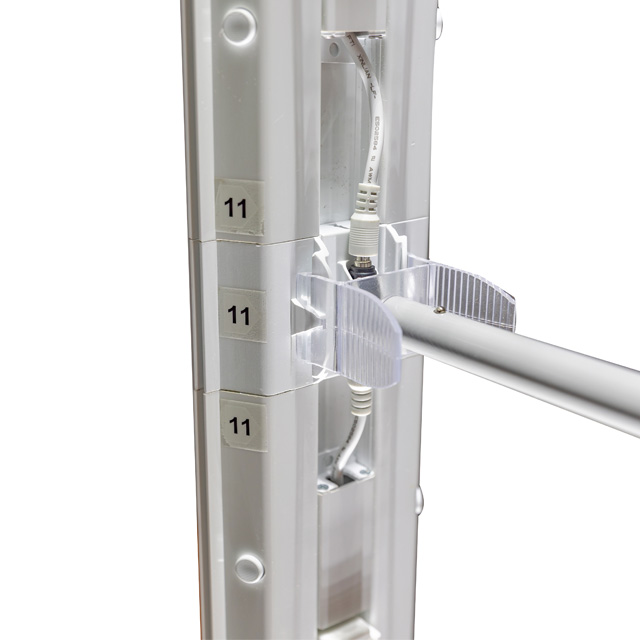 39.37" Wide 120mm SEGQUICK ULTRA PVC/ ALU Lightweight Lightbox R2 