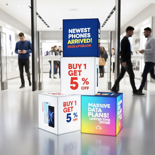 3D SEG Cube Lightbox System EM-18EF1 