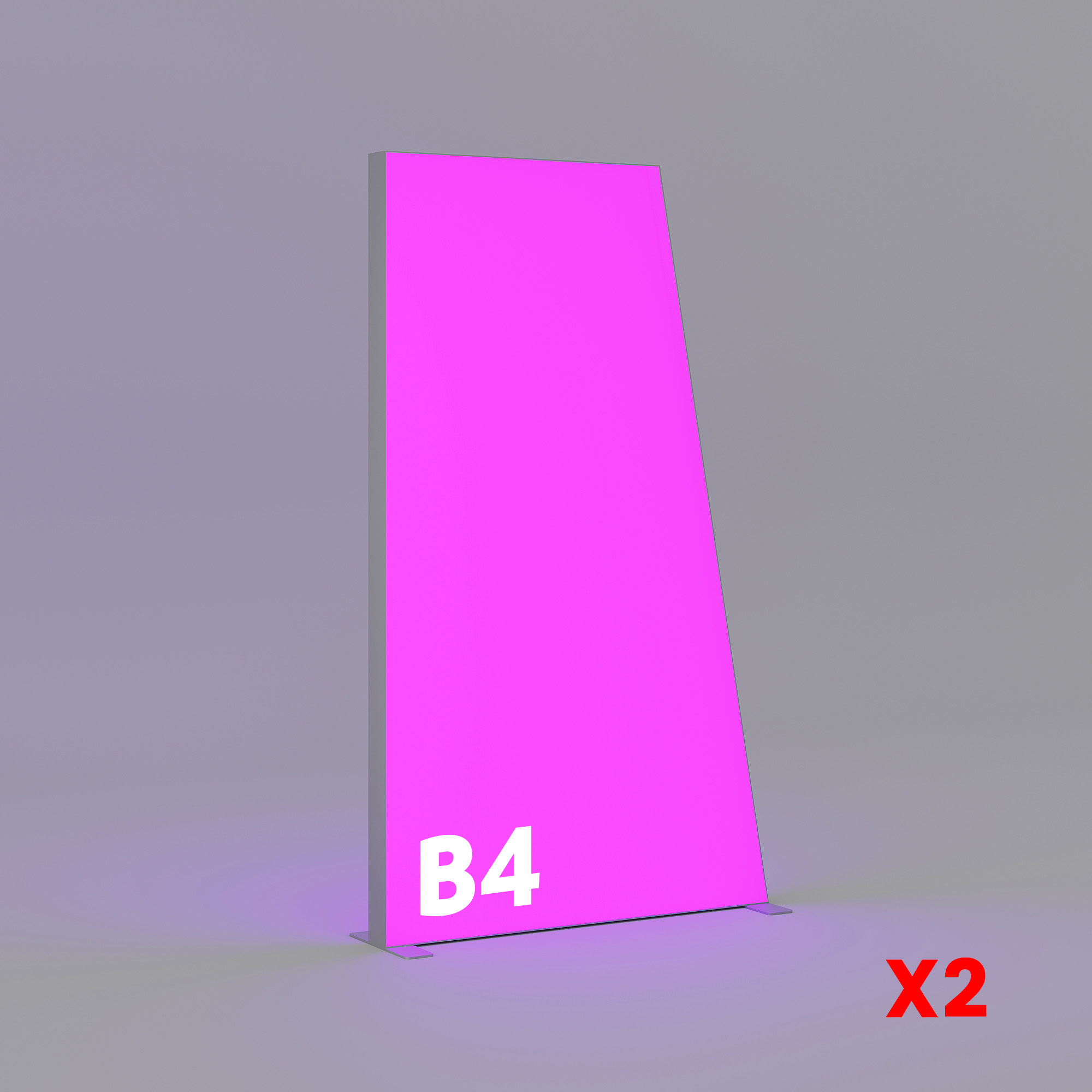 20ftx10ft 120mm SEG Lightbox Exhibtion Booth Solution 204 R1(B4D1D1B4)