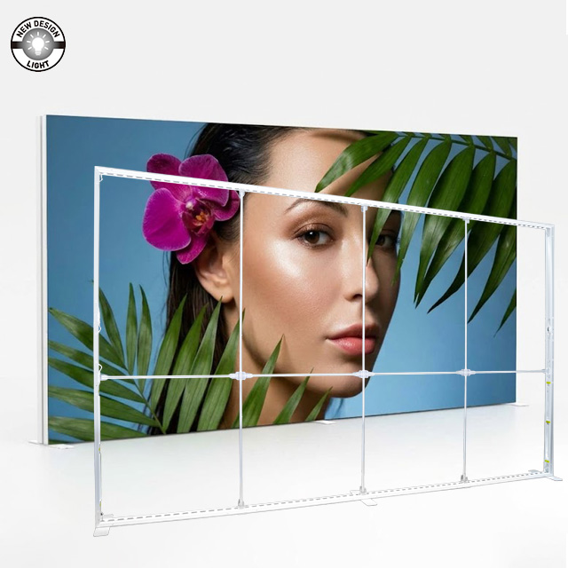 157.48" Wide 120mm SEGQUICK ULTRA PVC/ ALU Lightweight Lightbox R2 