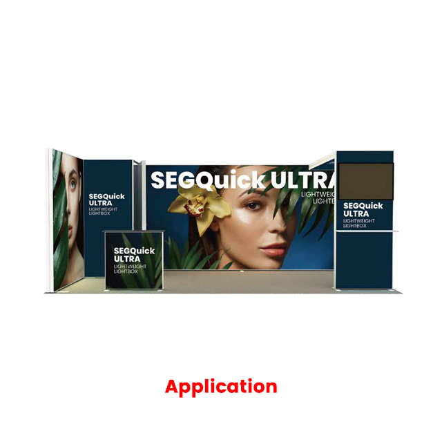 120mm SEGQUICK Ultra PVC/ ALU Lightbox R2 Storage Room EM-18FBC
